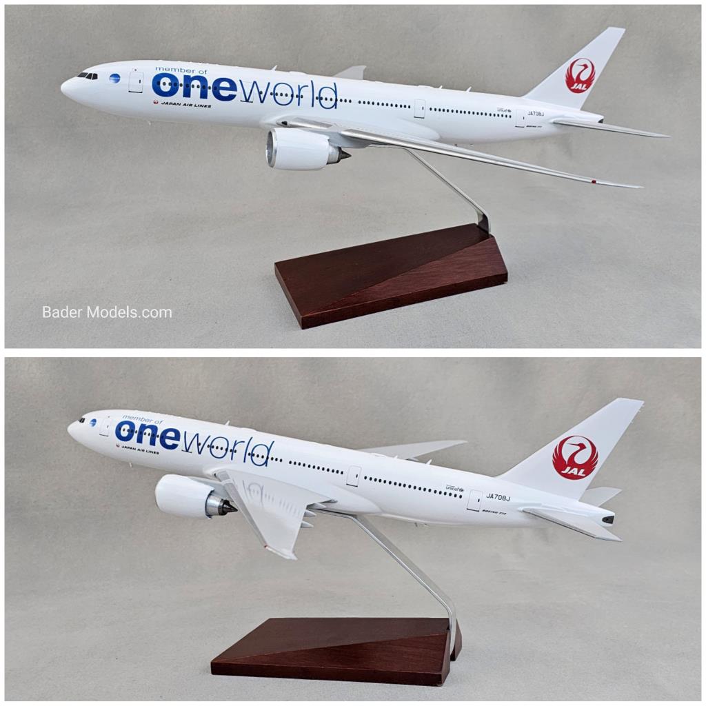 JAL (oneworld) - B777-200 - (1:200)